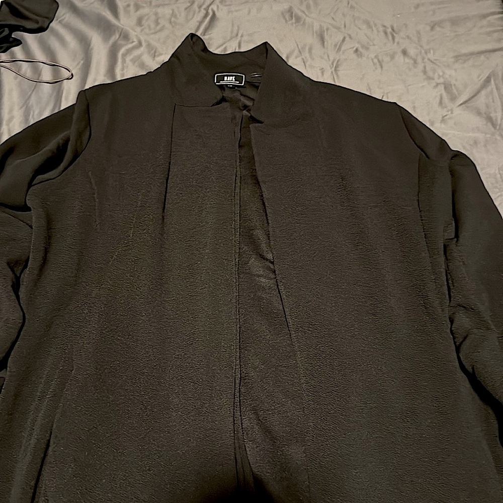Black Long Blazer